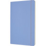 Блокнот MOLESKINE CLASSIC LARGE линейка, голубая гортензия QP616B42