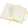 Блокнот MOLESKINE Classic Large, линейка, жёлтый QP060M18
