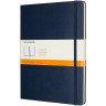 Записная книжка MOLESKINE Classic Large, в линейку, синий сапфир QP060B20