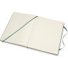 Блокнот MOLESKINE Classic Large, в линейку, зелёный QP060K15