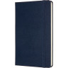 Блокнот MOLESKINE Classic Medium, нелинованный, сапфир QP052B20