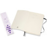 Блокнот MOLESKINE Classic Soft Expended Large, клетка, чёрный QP617EXP