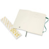Блокнот MOLESKINE Classic Soft Large, пунктир, зелёный QP619K15